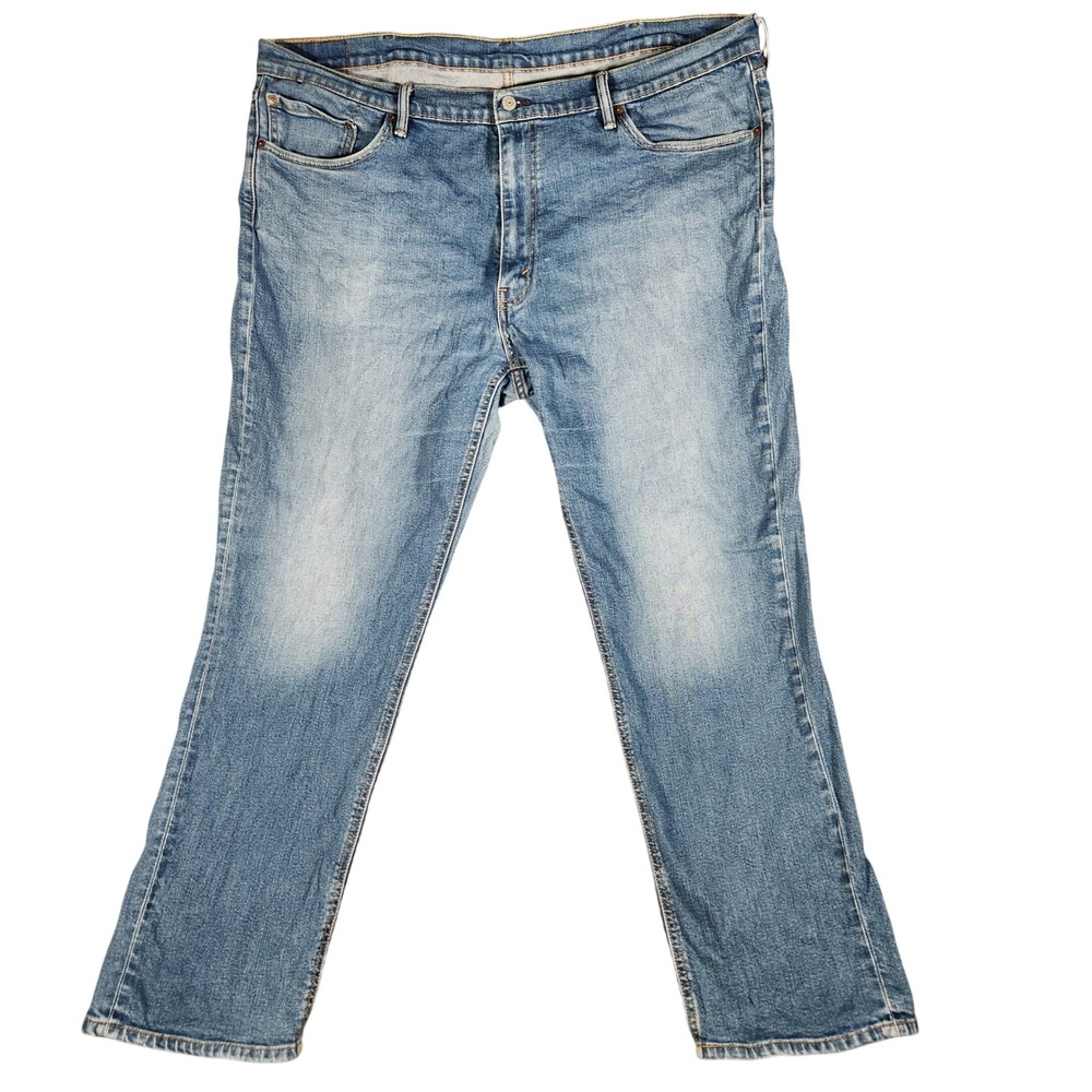 Levi's 541‎ Athletic Taper Jeans Mens 42x32 Blue Excellent Stretch Denim